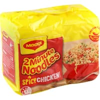 maggi instant noodles multi pack spicy chicken 380g 5pk