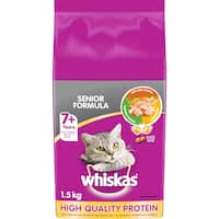 whiskas senior dry cat food  1.5kg