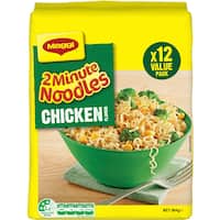 maggi 2 minute instant noodles multi pack chicken flavour 12pk