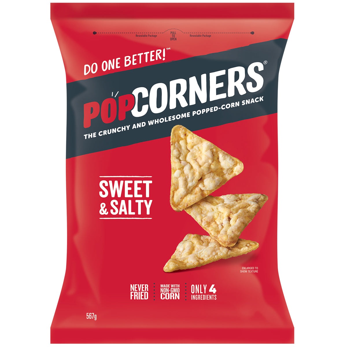 Popcorners Sweet & Salty Corn Chip 567g HORO.co.nz