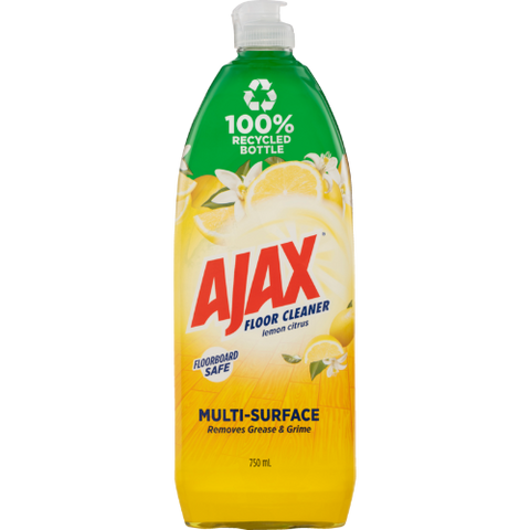 Ajax Lemon Citrus Floor Cleaner 750ml
