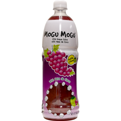 Mogu Mogu Grape Juice With Nate De Coco 1l