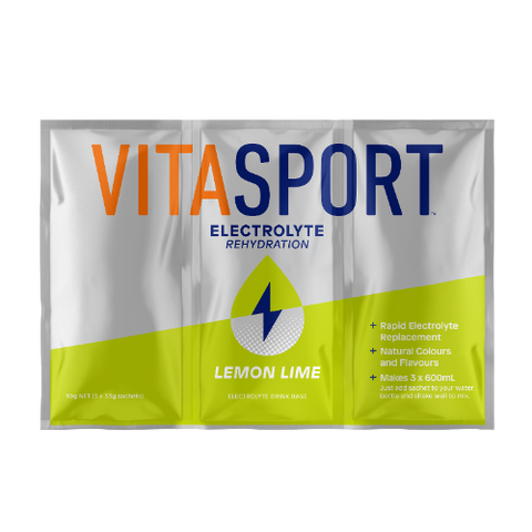 Vitasport Electrolyte Rehydration Lemon Lime Electrolyte Drink Base 99g