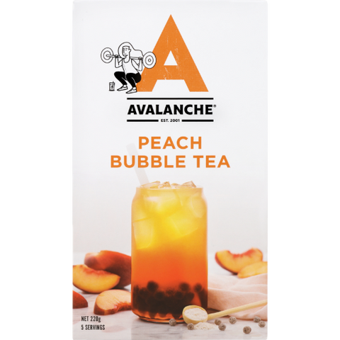 Avalanche Peach Bubble Tea 220g
