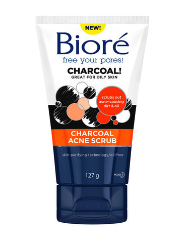 Biore Charcoal Acne Scrub