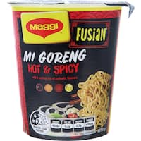 maggi fusian instant noodles cup hot & spicy mi goreng 65g