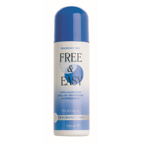 innoxa roll on deodorant free and easy fragrance free 100ml