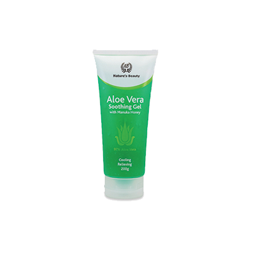 Natures Beauty Aloe Vera Soothing Gel 200g HORO.co.nz