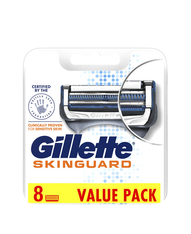 gillette skinguard razor blades 8pk