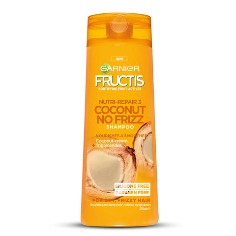 Garnier Fructis Coconut No-Frizz Dry Hair Shampoo 315ml