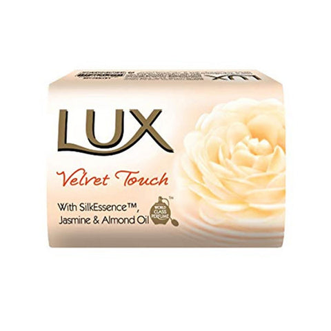 lux soap bar white Velvet Touch 6pk 80g