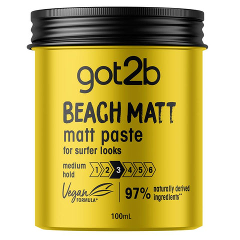 Schwarzkopf Got2b Beach Matt Paste 100ml