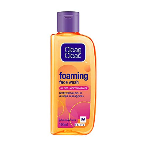Clean & Clear Foaming Facial Wash 100Ml