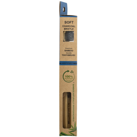 Mouthfresh Adult Soft Bamboo Toothbrush 1pk