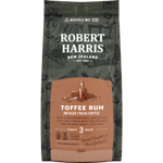 Robert Harris Toffee Rum Strength 3 Medium Infused Fresh Coffee 200g