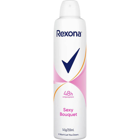 REXONA Women Antiperspirant Aerosol Deodorant Sexy Bouquet 250mL