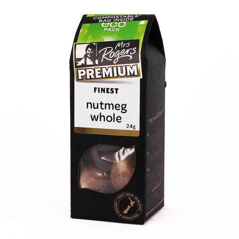 mrs rogers eco pack whole nutmeg organic 24g