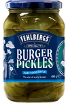 fehlbergs gherkins burger pickles 490g