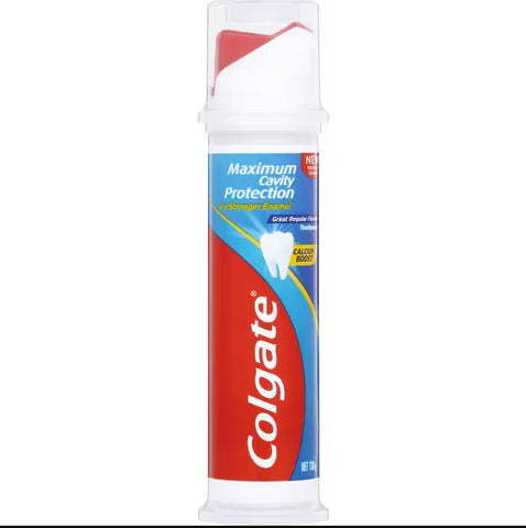 colgate cavity protection toothpaste great regular flavour pump 130g
