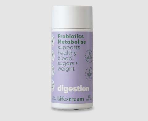lifestream probiotics metabolise 60 vegecapsules exp 11-25