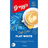 greggs cafe gold coffee mix flat white 150g10 sachets