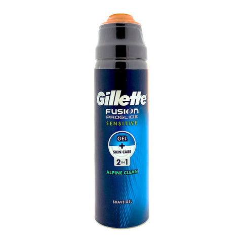 Gillette Fusion Proglide Sensitive Cool & Fresh Shave Gel 170g