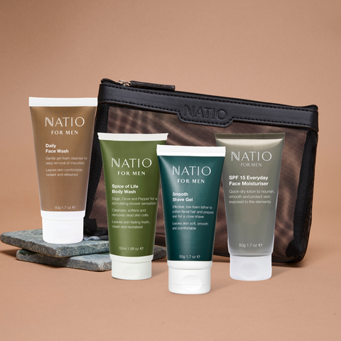 natio for men essentials gift set