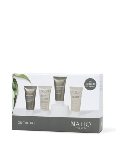 natio natio for men on the go set 4 pcs