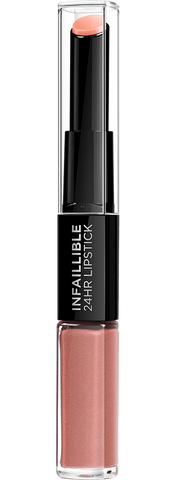 l'oreal infallible 2-step lipstick 115 Infinitely Mocha