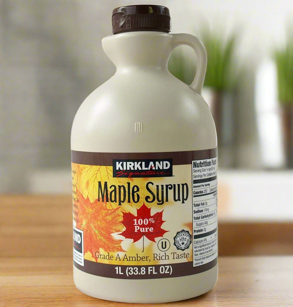 KIRKLAND SIGNATURE MAPLE SYRUP 1L – HORO.co.nz