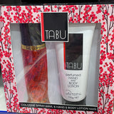 tabu 60ml cologne spray 2 piece set