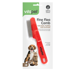 vitapet pet grooming fine tooth flea comb