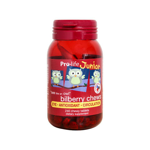 Prolife Junior Bilberry Chews  (240s)