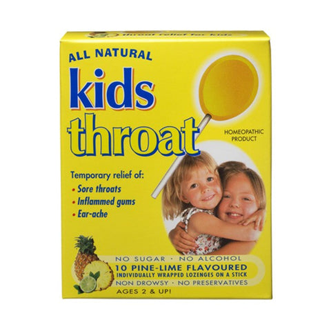 KeySun Kids Throat Lollipops Pine-Lime   (10s)