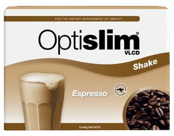 Optislim VLCD Shake Espresso 21x43g