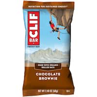 clif bar nutrition bar chocolate brownie 68g
