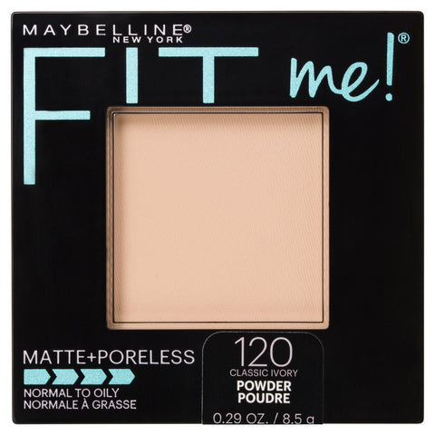 Maybelline Fit Me Matte & Poreless Pressed Powder - Classic Ivory 120