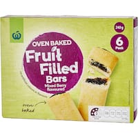 countdown cereal bars mixed berry 240g 6pk