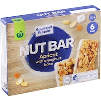 countdown muesli bars apricot with youghurt base 6pk