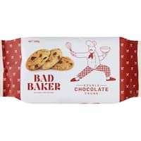 bad baker biscuits double chocolate chunk 300g