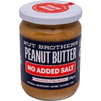 nut brothers peanut butter super crunchy no added salt 500g