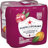 san pellegrino sparkling water melograno & arancia 4pk