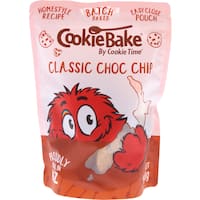 cookie bake by cookie time cookies chocolate chip 400g