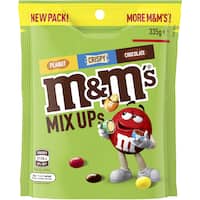 m&ms sweets mix ups 335g