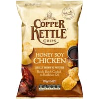 copper kettle potato chips honey soy chicken 150g