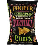 proper white corn tortilla chips cheeza-peno 170g