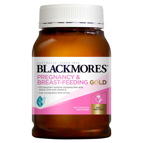 Blackmores Pregancy Breast Feeding Gold 180s