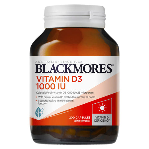 Blackmores Vitamin D3 1000IU 200s
