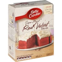 betty crocker cake mix red velvet 480g