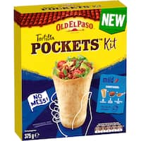 old el paso mexican tortilla kit 375g